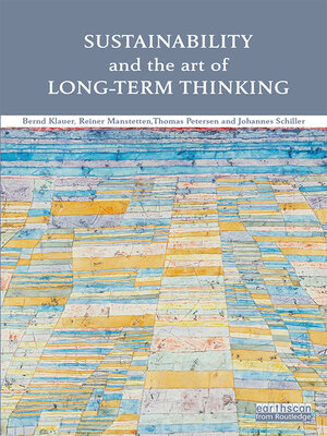 cover image of Sustainability and the Art of Long-Term Thinking